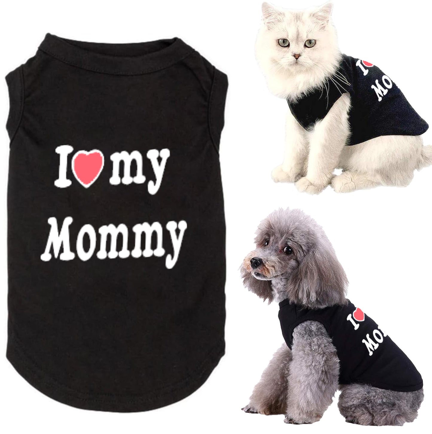 Cat Clothes Breathable Cute Summer Thin Poodle Cartoon Pet Vest