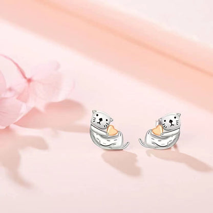 Korean Version Simple Cute Ocean Animal Earrings