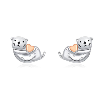 Korean Version Simple Cute Ocean Animal Earrings