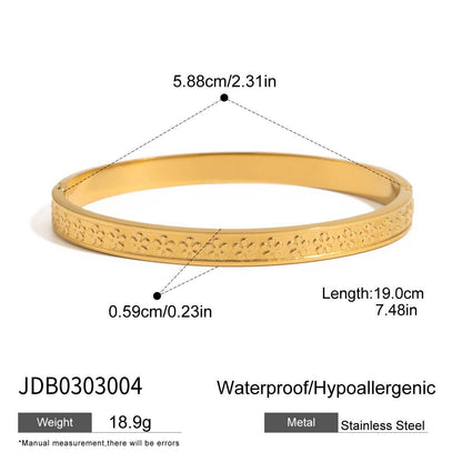 Stainless Heart-shaped Non-fading Titanium Steel Bracelet